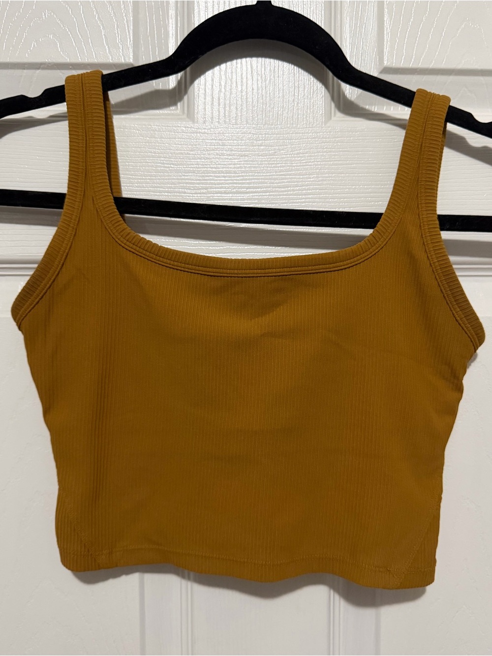 Ribbed Crop Tank Top